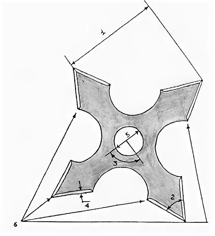 Скачать чертеж dxf цельнометаллического топора Anchor dxf File Cnc File