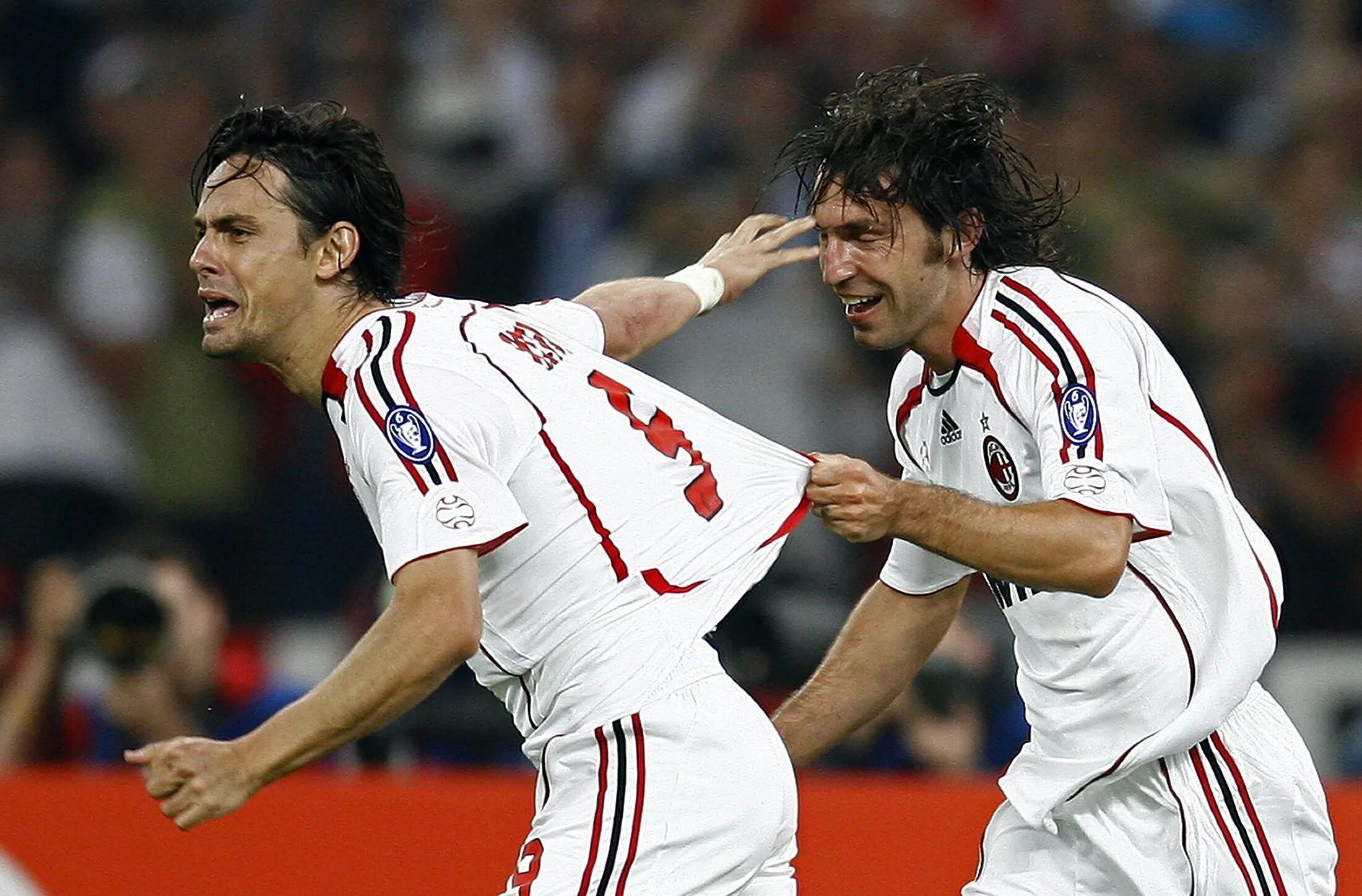 Final 2007. Maldini and nesta and Gattuso.