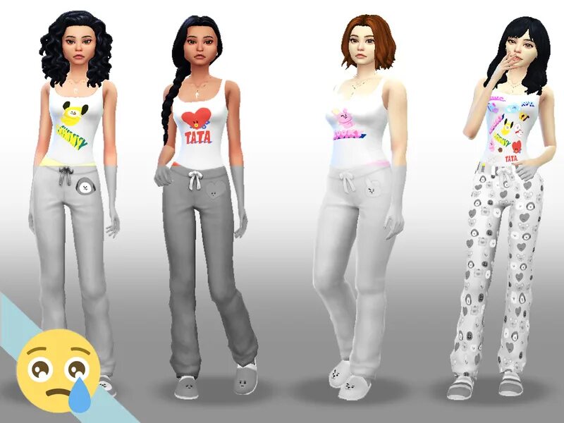 Симс 4 мод на английские имена. Одежда в SIMS 4 С BTS. Пижама симс 4. Симс 4 БТС одежда. BTS одежда симс 4.