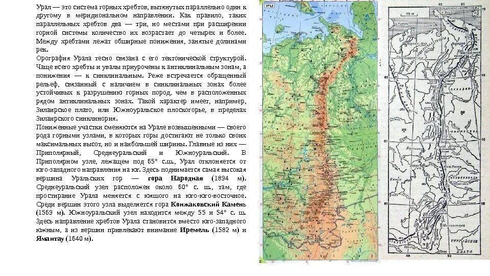 Уральские горы Горная система. Горы и хребты Южного Урала карта. Уральские горы направление горных хребтов. Горная система Уральские горы на карте. Как расположены уральские горы относительно сторон горизонта