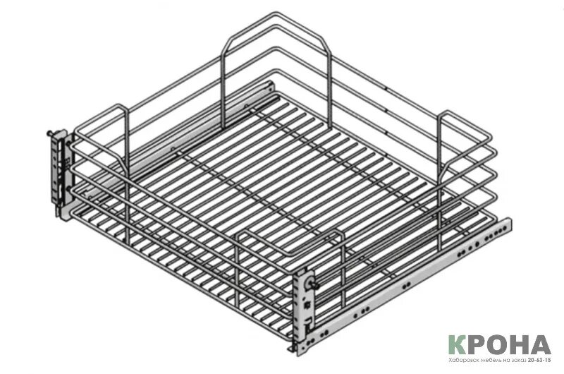 Корзина сетчатая выкатная (в базу 600мм) 425х564х140 хром, ptj007e. Выдвижная корзина 450мм МДМ. Выдвижная сушка инокса 600. Сетчатые емкости inoxa сетка в базу 550 выдвижная.