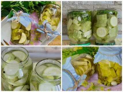 Кабачки кружочками на зиму с чесноком