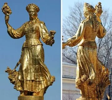 Скульптуры народов