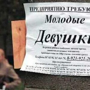 Требуется молодой