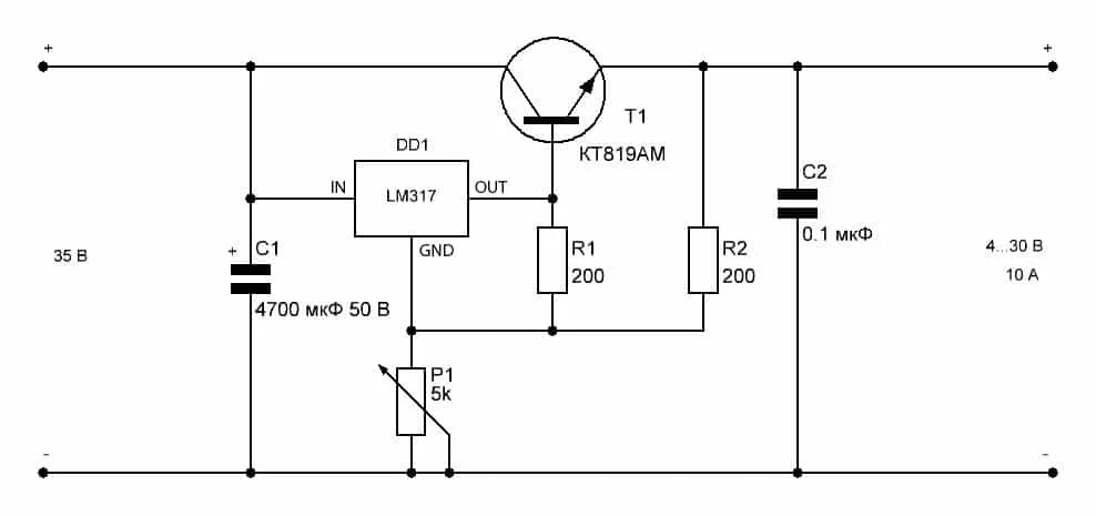Регулятор напряжения на лм317 схема. Регулятор напряжения схема 12 в. Схема регулируемый стабилизатор напряжения 12 вольт. Регулируемый стабилизатор напряжения на 24 вольта схема. 0 5 в 0 10 вольт
