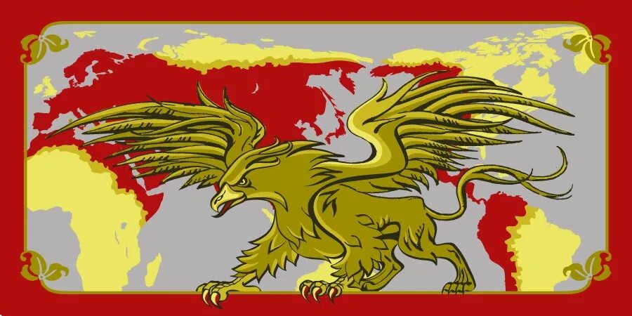 Грифон тартария. Герб тартарии грифон. великая тартария герб. грифон символ тартарии. флаг тартарии с грифоном.