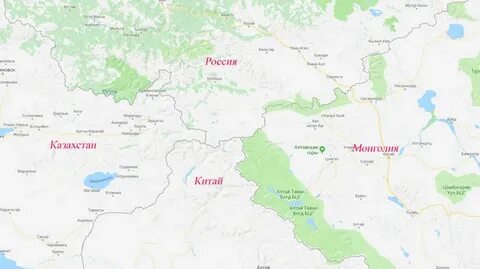 Граница казахстана и китая