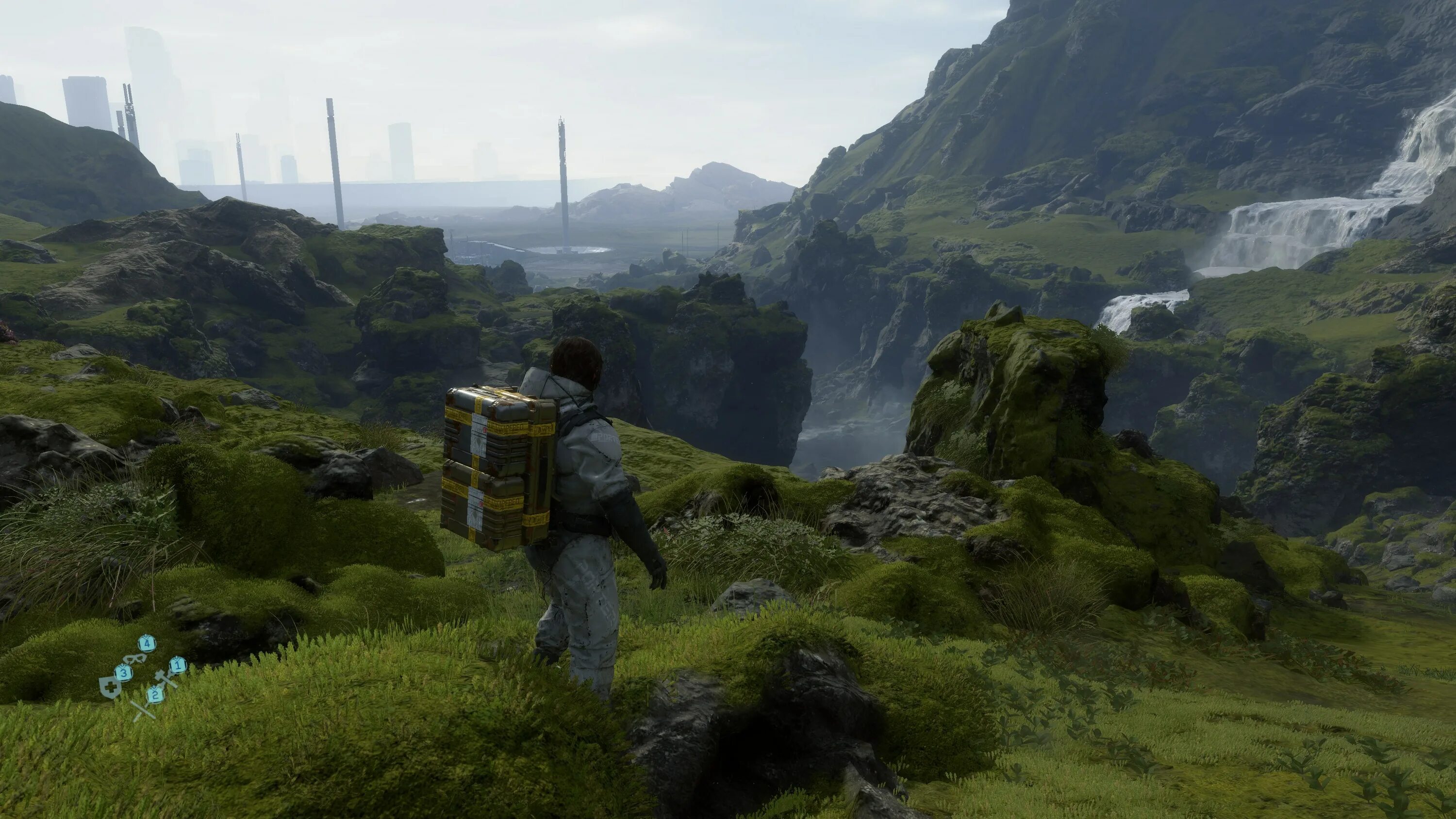 Сэм портер бриджес. Death stranding пейзажи. Stranding valley. Death stranding grass. Stranding valley.