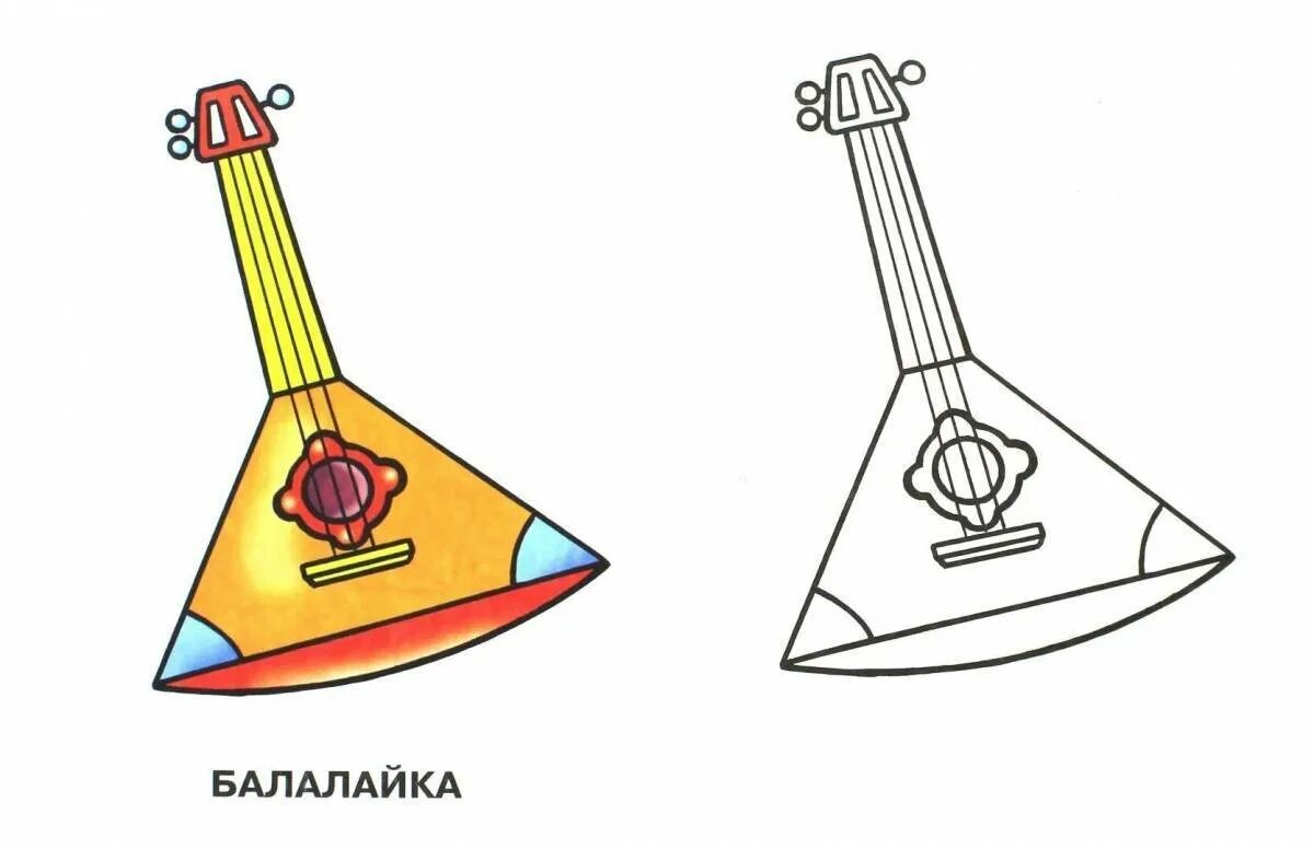 Балалайка рисунок. Русский народный музыкальный инструмент балалайка раскраска. Балалайка раскраска. Балалайка. Народный инструмент балалайка рисунок.