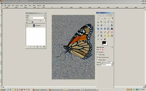 Gimp открытка