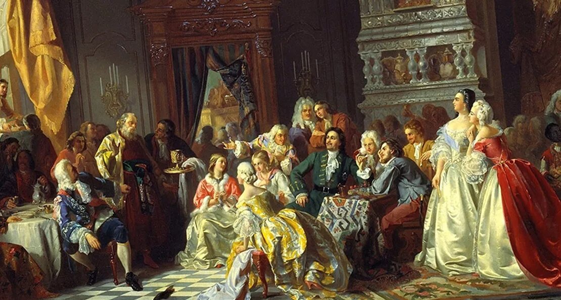 Служба дворян при петре. Ассамблея при петре i. 1858. хлебовский станислав. холст, масло.. хлебовский ассамблея при петре 1. ассамблея при петре 1 картина хлебовский. станислав хлебовский ассамблея при петре i.