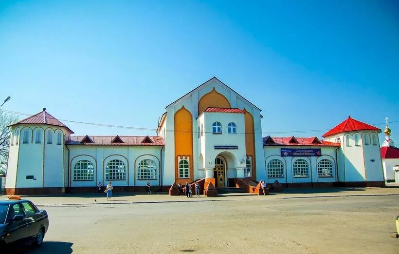 Панорама: Вокзал Муром, железнодорожный вокзал, Привокзальная площадь имени Н.Ф.