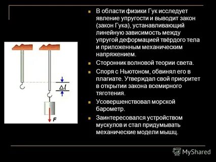 Закон гука механика
