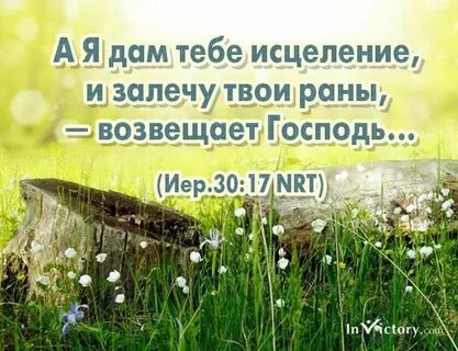 Исцеления от господа