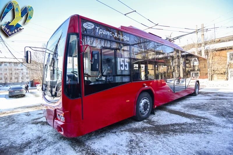 Сайт электротранспорт мурманск. Новый троллейбус Авангард низкопольный. Роллейбусов марки «Авангард». Новый троллейбус Авангард гармошка. АО электротранспорт в Мурманске.