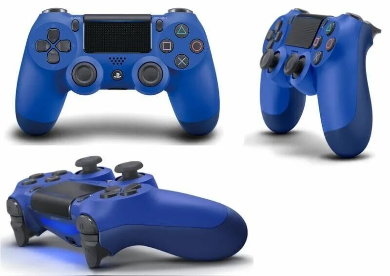 Синяя playstation. Dualshock 4 v2 White. PLAYSTATION Dualshock 4 Wave Blue ver.2 синий. Dualshock 5 синий. Dualshock 4 Titanium Blue.