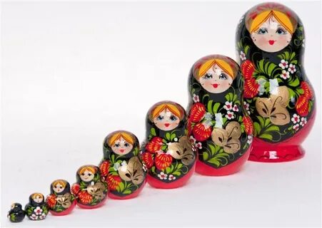 Матрешки под