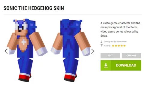 Sonic скину