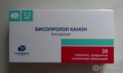 Бисопролол канон отзывы