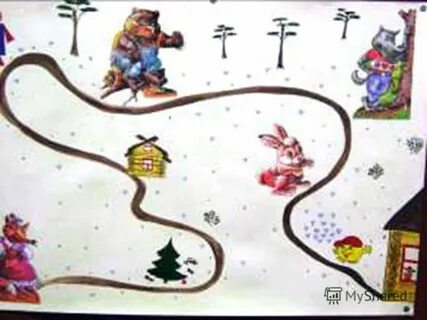 План местности по сказке