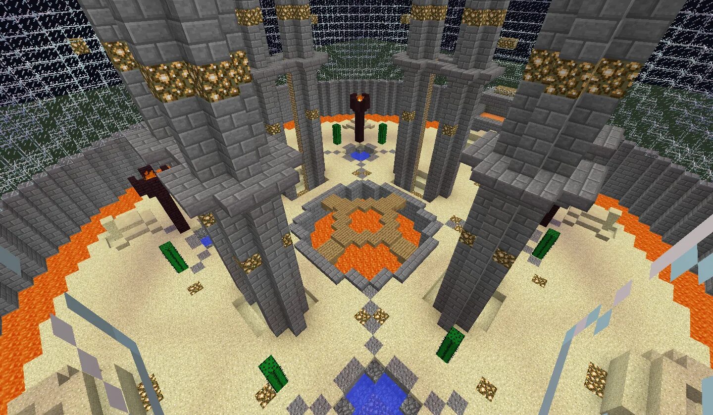 Minecraft arena