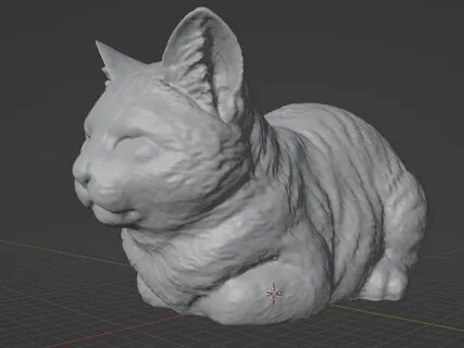 Cat in blender