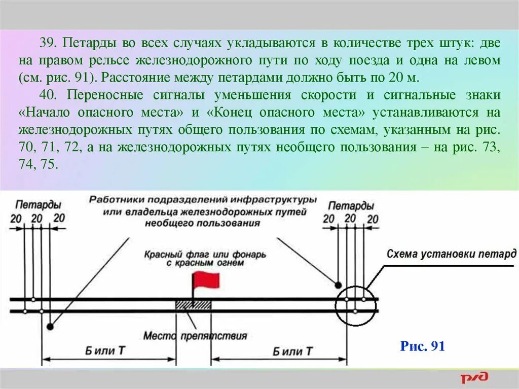 Сигналы ограждения. Ограждение ЖД путей. Порядок установки петард. Порядок ограждения поезда. Срок службы петарды