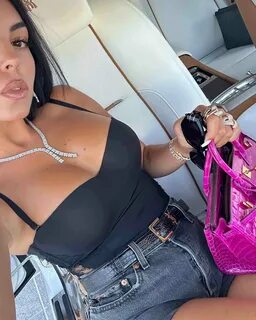 Georgina posted a number of photos of their trip on Instagram. 