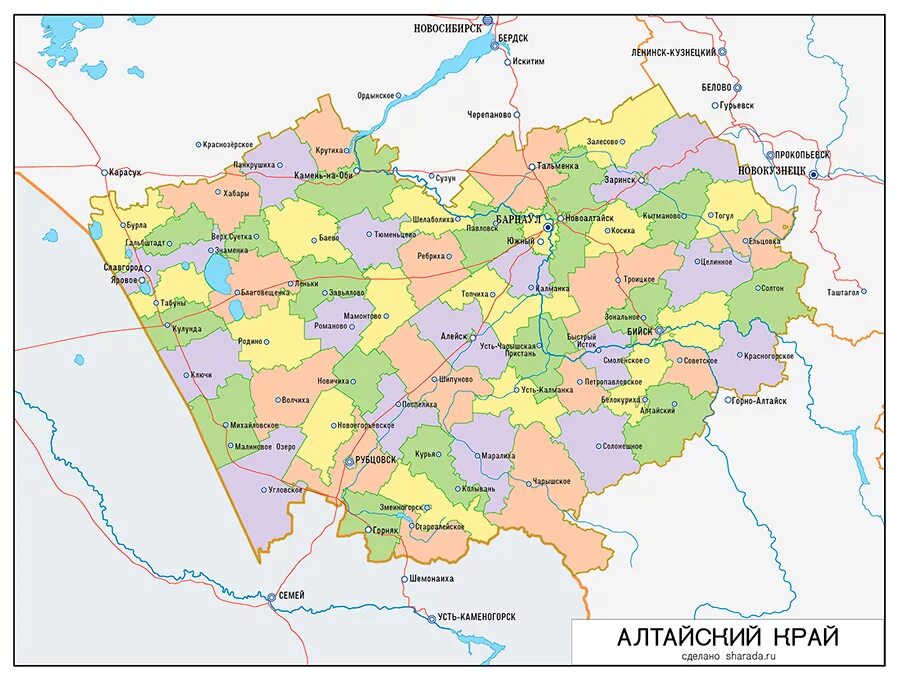 Спутниковые карты алтайского. Административно-территориальное деление Алтайского края карта. Карта Алтайского края с районами. Карта Алтайского края с административными районами. Административная карта Алтайского края по районам.