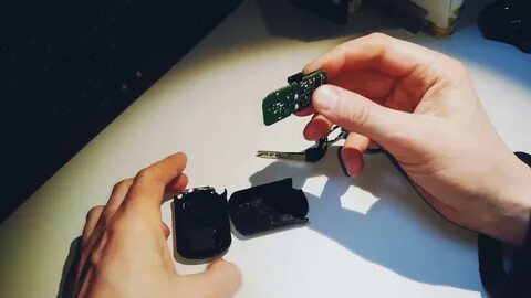 Замена батарейки в ключе тигго 7 про