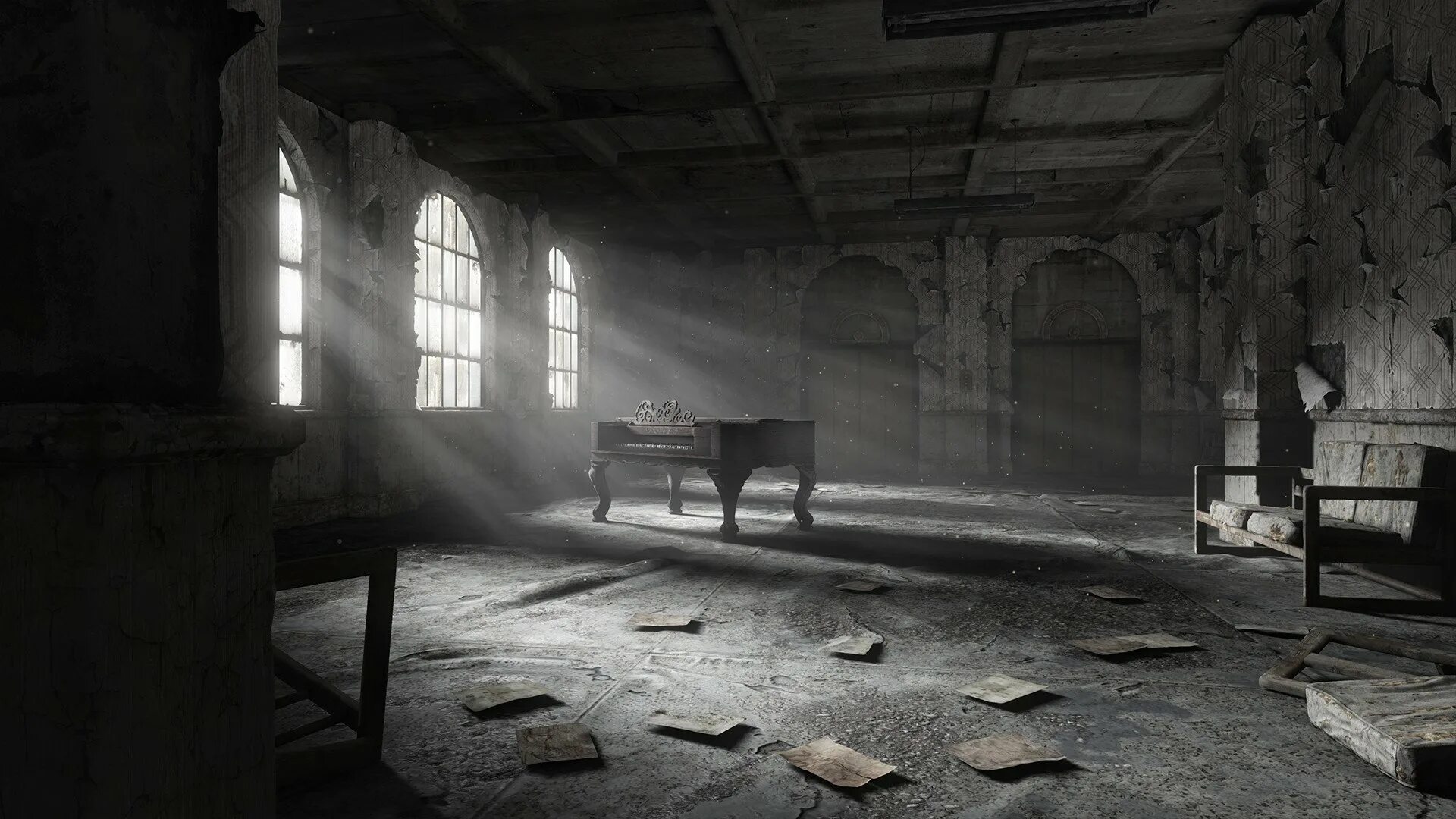 Жуткие помещения. Жуткие помещения. Заброшенная лаборатория. Заброшенный коридор. Мрачный подвал.