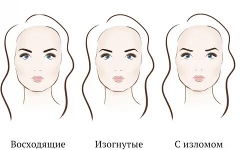 Какому лицу какие брови