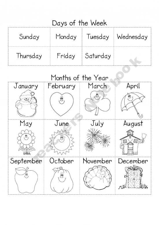Month tasks