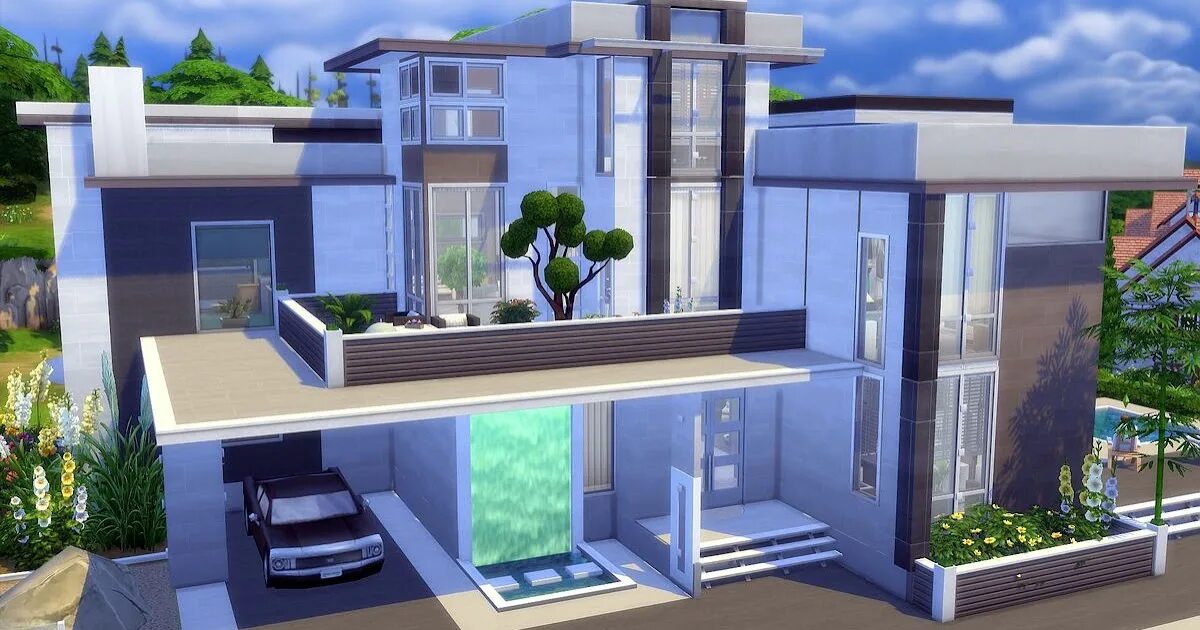 Дом в симс 4 идеи. Большой современный дом симс 4. LJJV D cbvc 4. SIMS 4 дом Модерн. SIMS 4 большой дом.