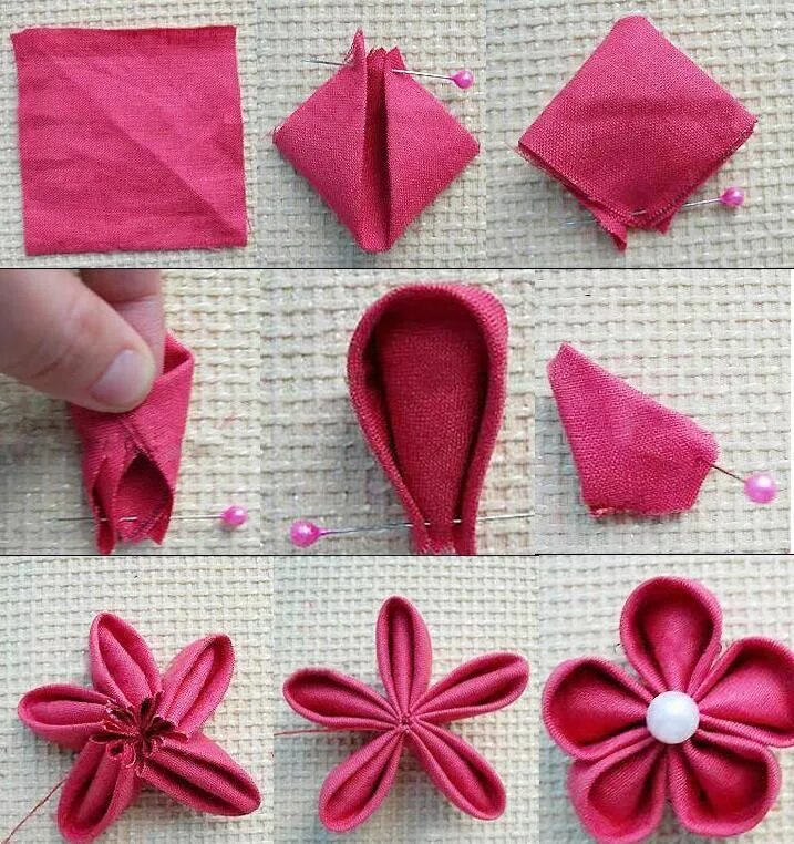 Цветы из лент техника. Цветочки из ленточек. Цветочки из ткани. Цветы канзаши. Цветы из ленточек своими руками.