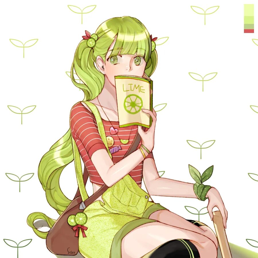 Lime cookie