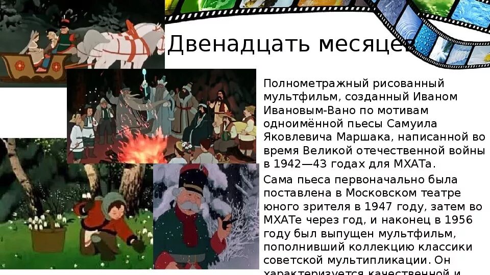 Тест по двенадцать месяцев