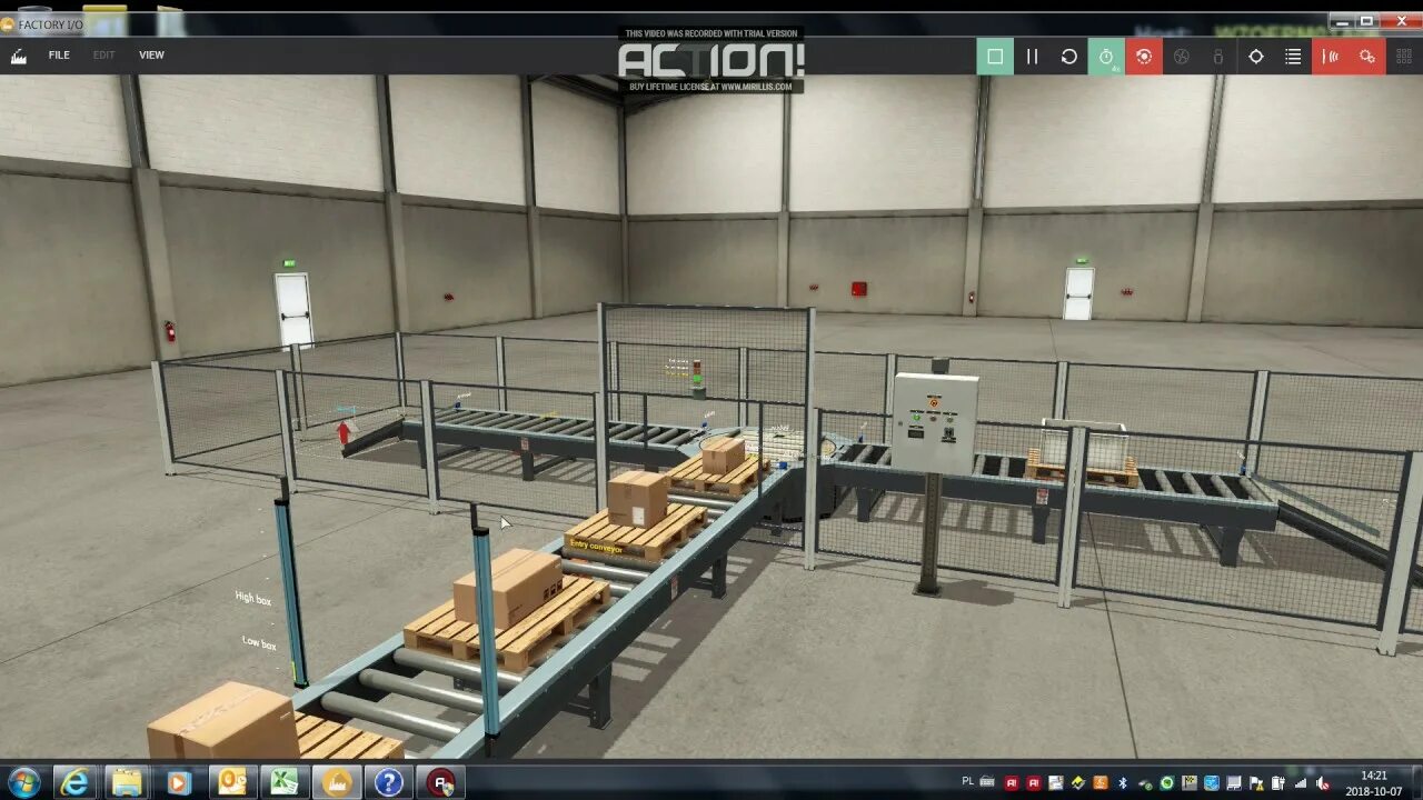 Factory io. Factory io sorting. factory i/o. factory i/o drivers sorting.