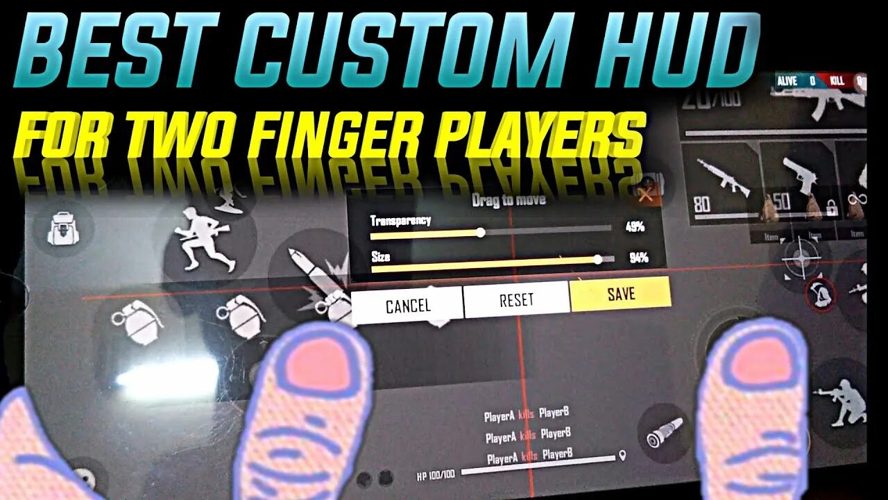 Hud settings. Hud в играх.