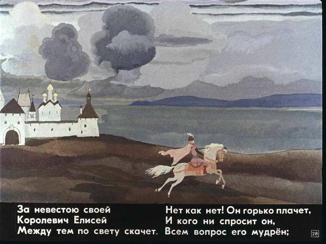 А между тем становилось темно. Сказка о мертвой царевне и о семи богатырях. Сказка о мёртвой царевне и семи богатырях Королевич.