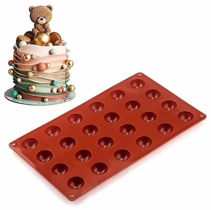 шоколадный декор. поликарбонатная форма для шоколада "пралине полусфера 35", pavoni. силиконовая форма полукруг. поликарбонатная форма полусфера 4см martellato. шоколадная сфера.