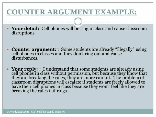 Counter argument. Counter argument examples. Argument example. Counter arguing.