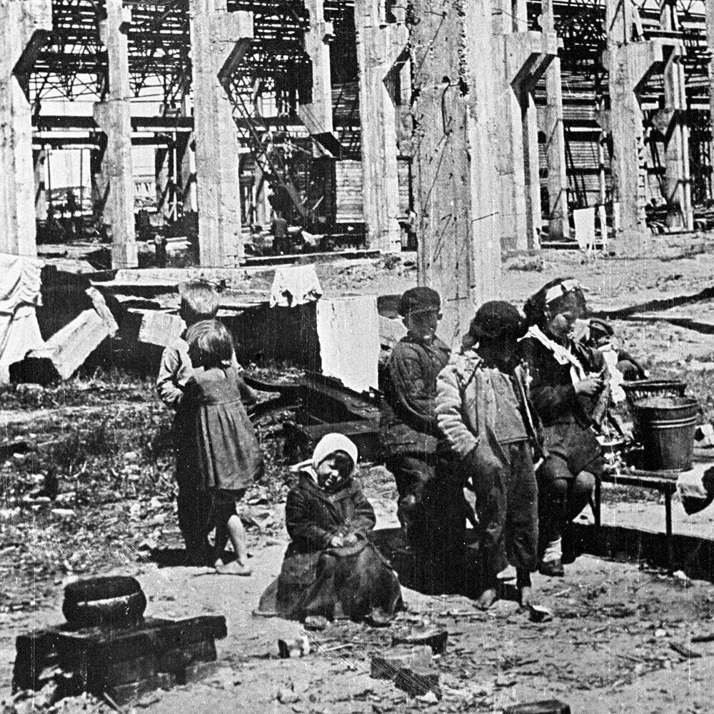 Освобождение минска от фашистских захватчиков. Разрушенный Минск 1941. Оккупированный Минск 1943.