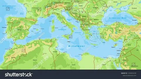 Какие полуострова выделяются в пределах средиземного моря