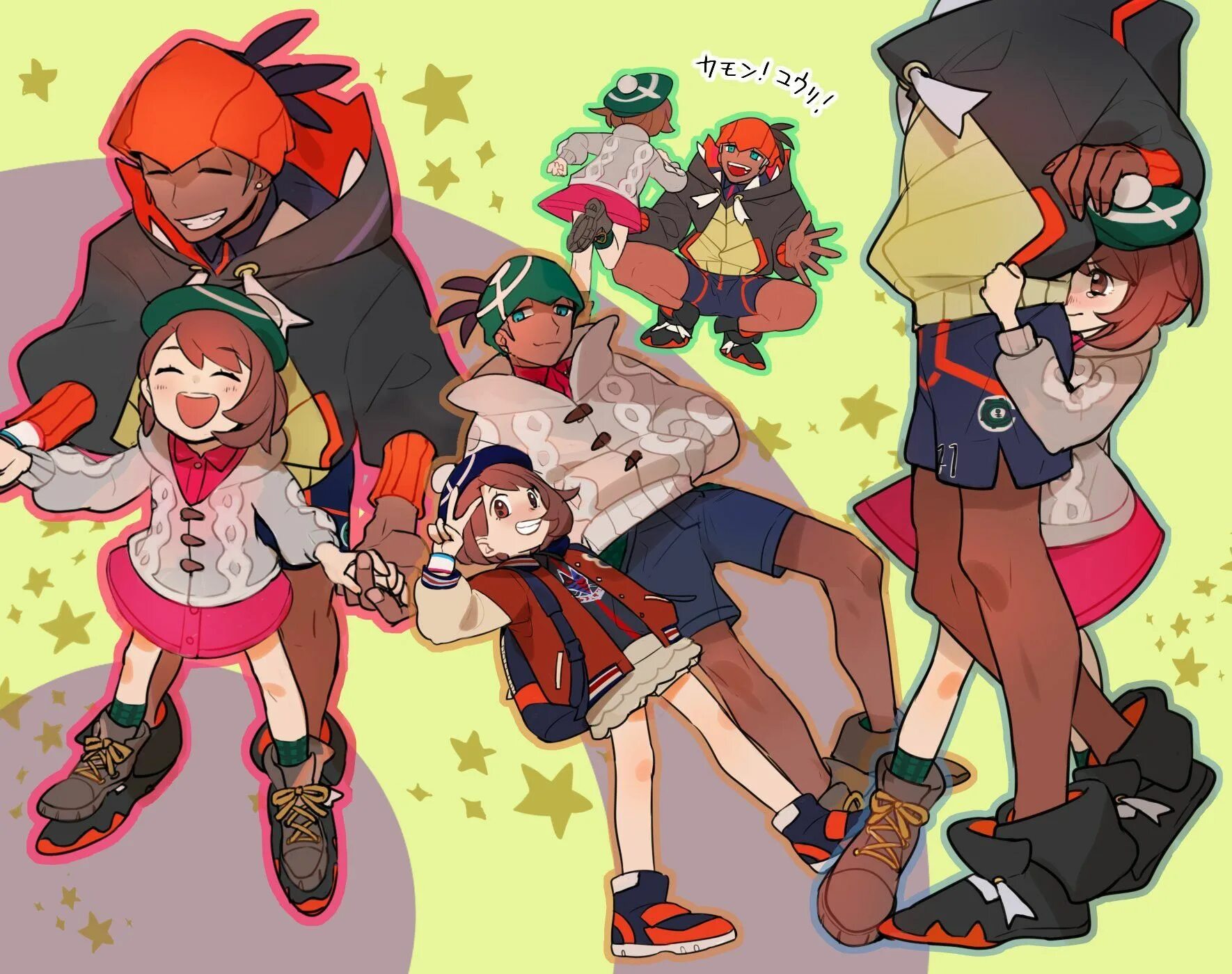 Gloria x. Райхан покемон. pokemon raihan x gloria. pokemon sword and shield raihan.