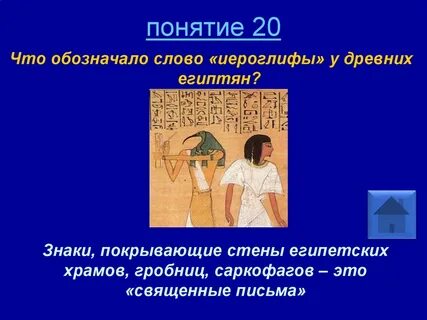 Священное письмо древнего египта как называется