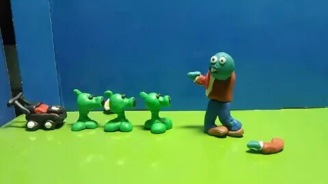 Как слепить из игры зомби растения