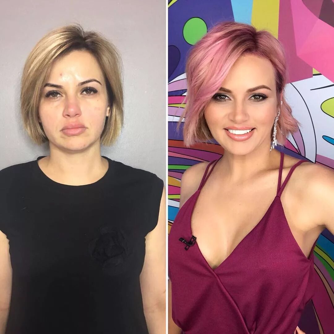 Преображение волос до и после фото Chop It Off ❤ @dynamiteroll . . . . #bob #lob #pixie #pixiecut #sidecut #under
