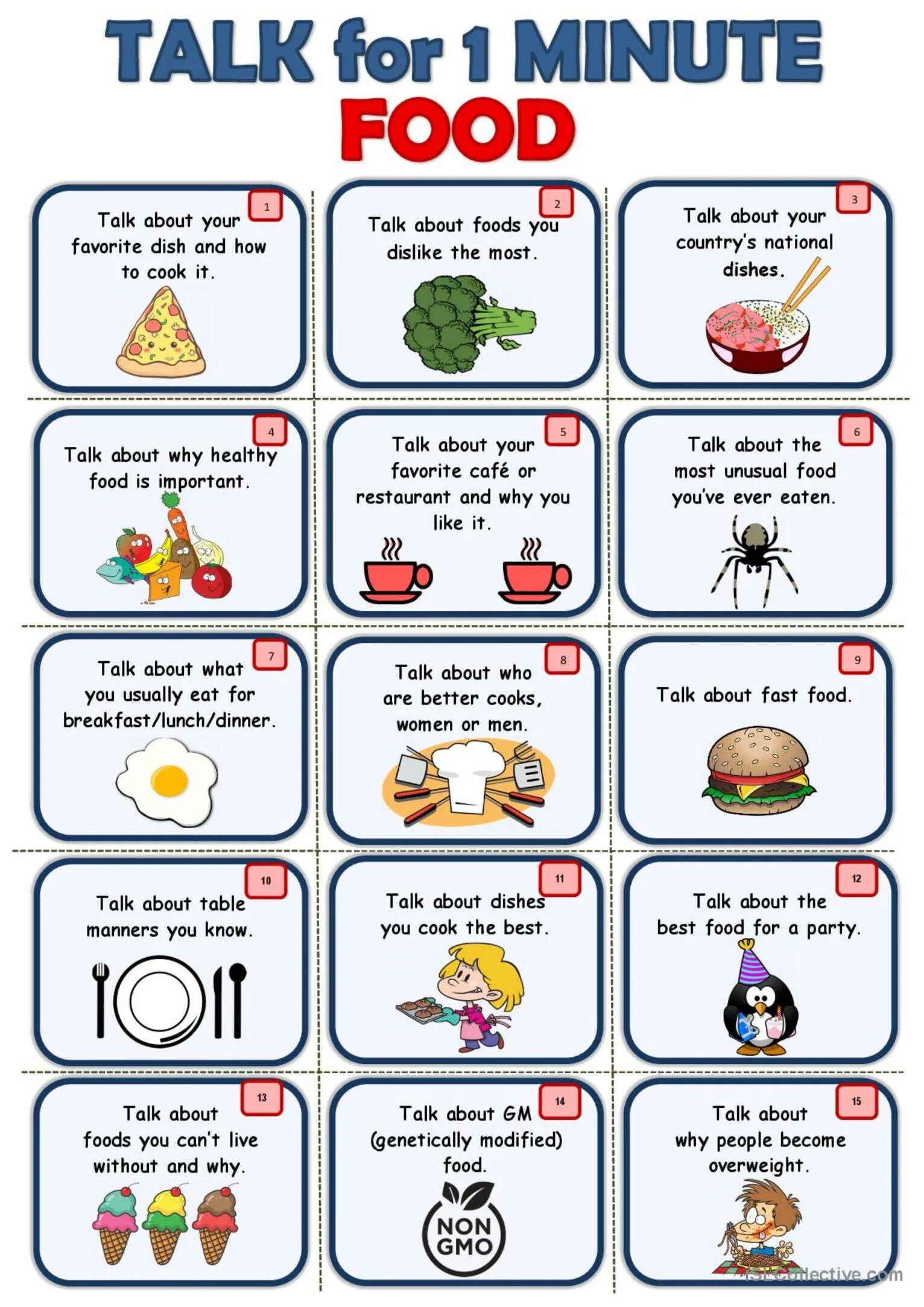 Английский язык speaking activity. Speaking Cards на английском. Activities на английском. Worksheets английский food. Topic activities