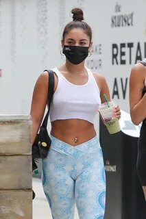 VANESSA HUDGENS in Tights Out and About in Los Angeles 08/15/2020.